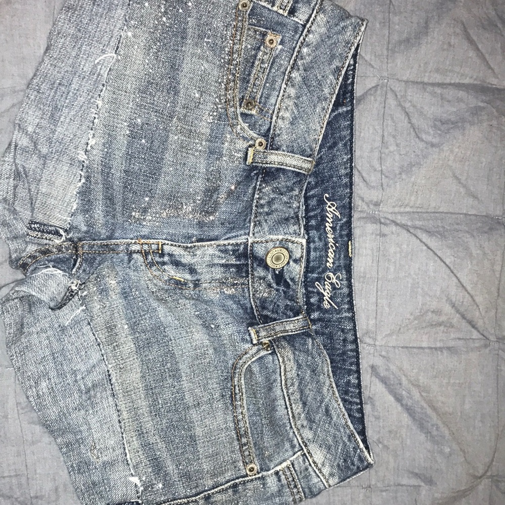 American Eagle Blue Jean Shorts